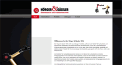 Desktop Screenshot of hoerger-gaessler.de